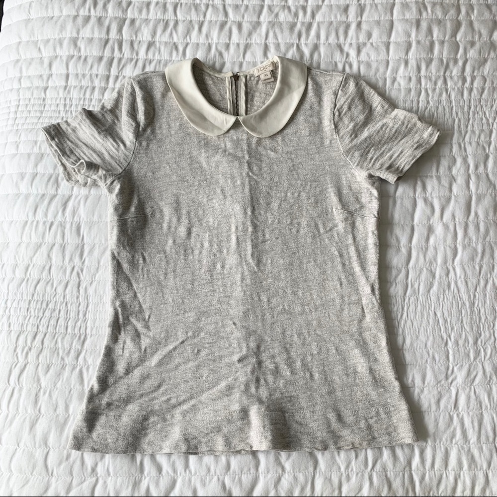 J.Crew Peter Pan collar blouse